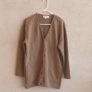 "Open to Offers" Elegance Paris Brown Knit Cardigan